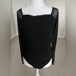 NWT Pink M Style Bodysuit Black Size XL